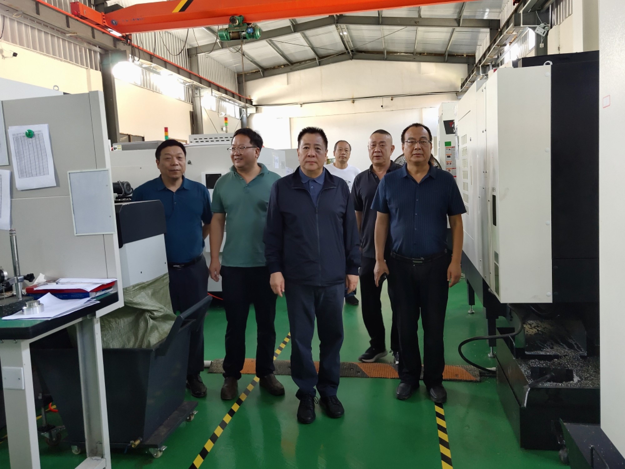 工投集團黨委書記、董事長金輝赴陜西長鋼新興科技產業公司調研