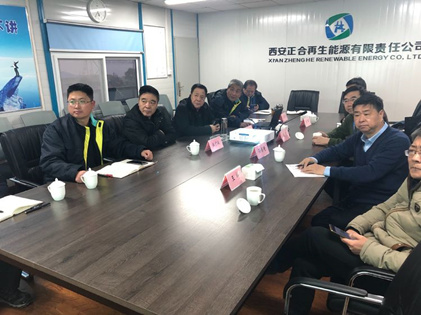 集團領導會同航天六院、航天六院十一所(京)調研灞橋生活垃圾無害化處理項目